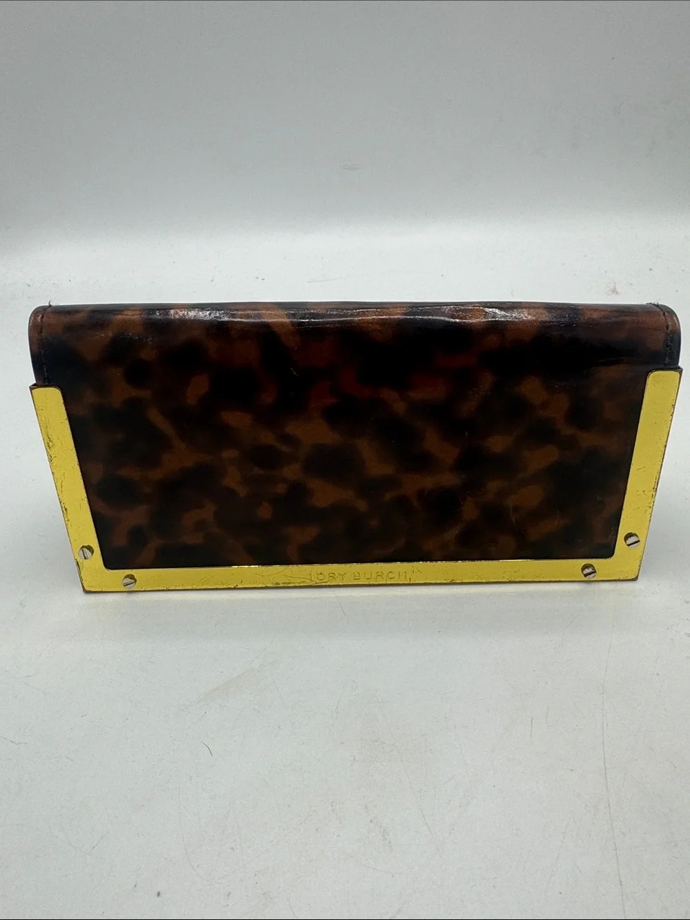 Tory Burch Tortoiseshell Sunglass Case